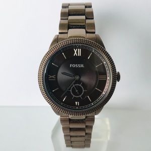 FOSSIL SYDNEY WOMEN WATCH BROWN STAINLESS ES3067